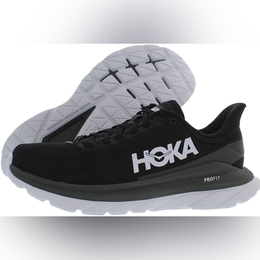 Black Hoka Mach Running Shoes